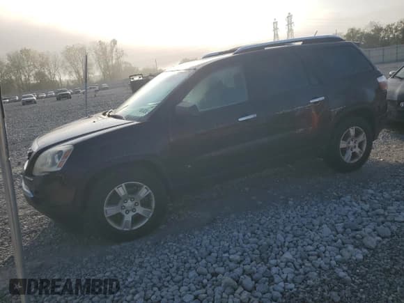 ✅ 2009 GMC Acadia SLE1 • VIN: 1GKEV13D59J194127 • Лот: 81827895. Опубликован ранее на Copart с пробегом 169 107 миль. Бесплатный доступ к архиву аукционных продаж из США и подробный отчёт об истории автомобиля на DreamBid. Изображение 1.