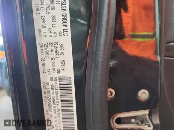 ✅ 2010 Jeep Patriot Latitude • VIN: 1J4NF1GB8AD620102 • Lot: 67820055. Listed on Copart with 138,926 mi. Free auction sales archive from the USA and detailed vehicle history report at DreamBid. Image 13.