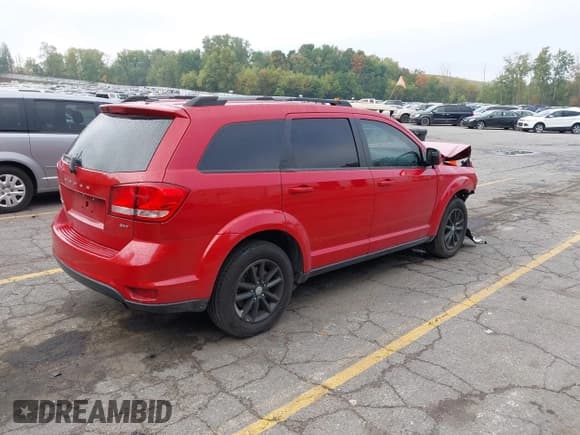 ✅ 2017 Dodge Journey SXT • VIN: 3C4PDCBB8HT585248 • Lot: 43278192. Listed on IAAI with 82,071 mi. Free auction sales archive from the USA and detailed vehicle history report at DreamBid. Image 4.