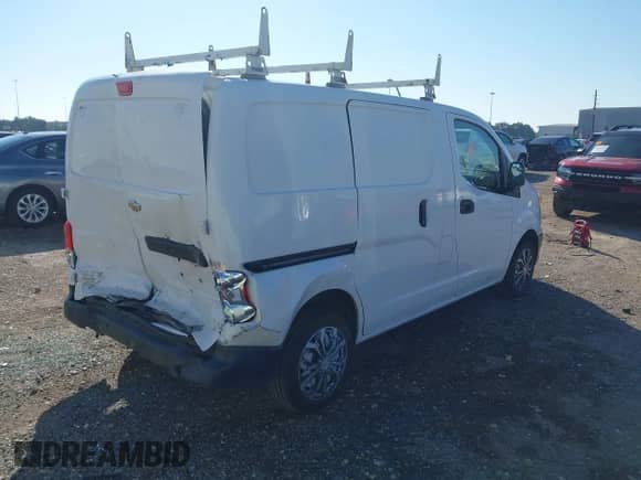 2015 Chevrolet City Express Cargo LS with VIN 3N63M0YN3FK722482, listed as a IAAI auction lot 43392991 with 128,599 mi miles and . Bid and sale history available at DreamBid. Image 4.