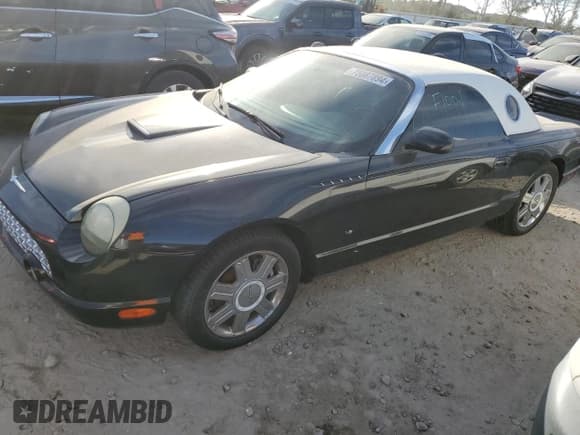 ✅ 2004 Ford Thunderbird Deluxe • VIN: 1FAHP60A94Y101657 • Lot: 75087894. Wystawiony na Copart z przebiegiem Nie podano. Bezpłatny archiwum sprzedaży aukcyjnych z USA i szczegółowy raport historii pojazdu na DreamBid. Zdjęcie 1.