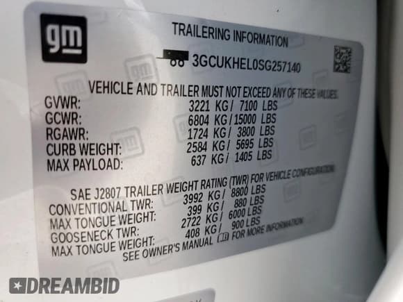 ✅ 2025 Chevrolet Silverado 1500 ZR2 • VIN: 3GCUKHEL0SG257140 • Лот: 61436555. Опубликован ранее на Copart с пробегом 2 071 миль. Бесплатный доступ к архиву аукционных продаж из США и подробный отчёт об истории автомобиля на DreamBid. Изображение 12.