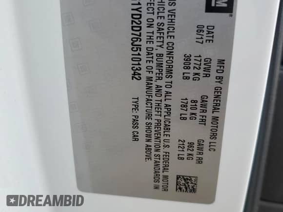 2018 Chevrolet Corvette 2LT с VIN 1G1YD2D76J5101342, выставлен на аукционе Copart как лот 56702255 с пробегом 34 968 миль миль и Списание • Salvage title. История ставок и продаж доступна на DreamBid. Изображение 12.