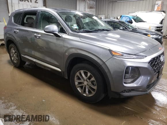 ✅ 2019 Hyundai Santa Fe SE • VIN: 5NMS23AD7KH122086 • Lot: 41953443. Wystawiony na Copart z przebiegiem 37 337 mil. Bezpłatny archiwum sprzedaży aukcyjnych z USA i szczegółowy raport historii pojazdu na DreamBid. Zdjęcie 4.