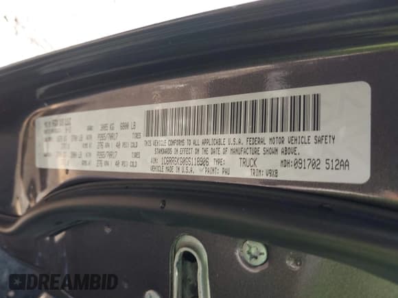 ✅ 2016 Ram 1500 Express • VIN: 1C6RR6KG0GS118906 • Лот: 42155565. Опубликован ранее на IAAI с пробегом 148 016 миль. Бесплатный доступ к архиву аукционных продаж из США и подробный отчёт об истории автомобиля на DreamBid. Изображение 9.