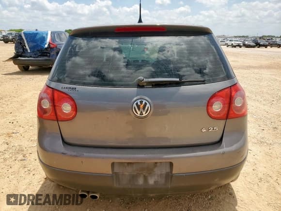✅ 2008 Volkswagen Rabbit S • VIN: WVWBA71K98W314284 • Lot: 59814995. Listed on Copart with 122,117 mi. Free auction sales archive from the USA and detailed vehicle history report at DreamBid. Image 6.