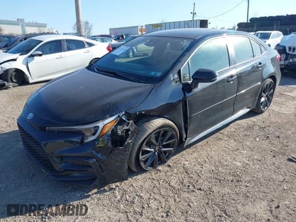 ✅ 2023 Toyota Corolla Hybrid LE • VIN: JTDBCMFE1P3025251 • Lot: 41774234. Wystawiony na IAAI z przebiegiem 52 482 mil. Bezpłatny archiwum sprzedaży aukcyjnych z USA i szczegółowy raport historii pojazdu na DreamBid. Zdjęcie 2.