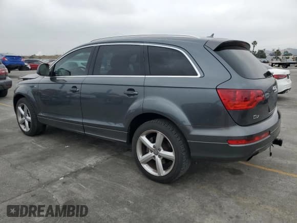 ✅ 2008 Audi Q7 Premium • VIN: WA1EY74L58D060186 • Lot: 59813095. Listed on Copart with 142,041 mi. Free auction sales archive from the USA and detailed vehicle history report at DreamBid. Image 2.