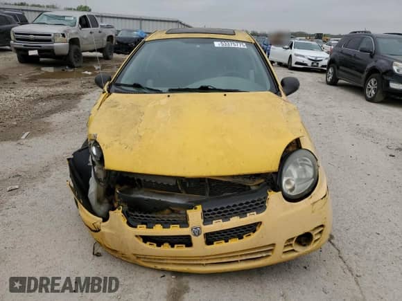 2003 Dodge Neon SXT with VIN 1B3ES56C63D192599, listed as a Copart auction lot 53375775 with 179,277 mi miles and Clean title. Bid and sale history available at DreamBid. Image 5.