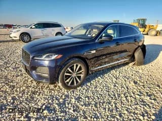✅ 2021 Jaguar F-Pace S • VIN: SADCJ2EX5MA670708 • Lot: 91360875. Wystawiony na Copart z przebiegiem 42 785 mil. Bezpłatny archiwum sprzedaży aukcyjnych z USA i szczegółowy raport historii pojazdu na DreamBid. Zdjęcie 1.