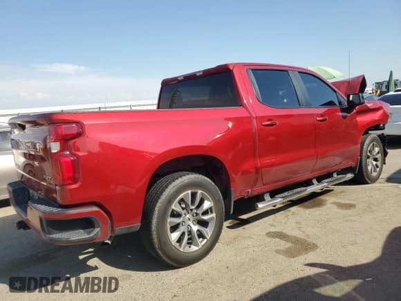 ✅ 2021 Chevrolet Silverado 1500 RST • VIN: 1GCPWDEDXMZ428787 • Lot: 70295215. Listed on Copart with 22,376 mi. Free auction sales archive from the USA and detailed vehicle history report at DreamBid. Image 3.