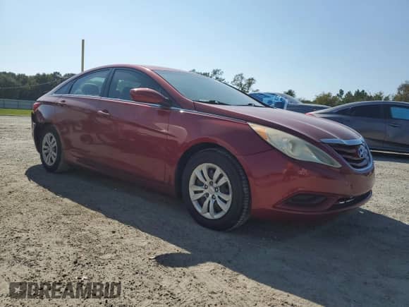 2012 Hyundai Sonata GLS with VIN 5NPEB4AC5CH378161, listed as a Copart auction lot 89625135 with 141,750 mi miles and Salvage title. Bid and sale history available at DreamBid. Image 4.