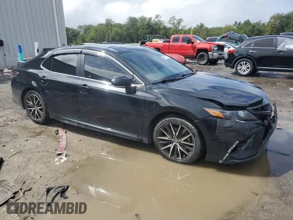 2023 Toyota Camry SE Nightshade с VIN 4T1T11AK6PU814054, выставлен на аукционе Copart как лот 85527505 с пробегом 70 953 миль миль и Списание • Salvage title. История ставок и продаж доступна на DreamBid. Изображение 4.