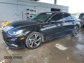 2021 Hyundai Sonata SEL Plus с VIN 5NPEJ4J27MH076866, выставлен на аукционе Copart как лот 65276815 с пробегом 88 600 миль миль и На запчасти • Non repairable. История ставок и продаж доступна на DreamBid. Изображение 1.