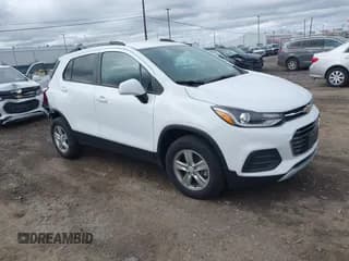 ✅ 2022 Chevrolet Trax LT • VIN: KL7CJPSM0NB558961 • Lot: 43436101. Listed on IAAI with 10,488 mi. Free auction sales archive from the USA and detailed vehicle history report at DreamBid. Image 1.
