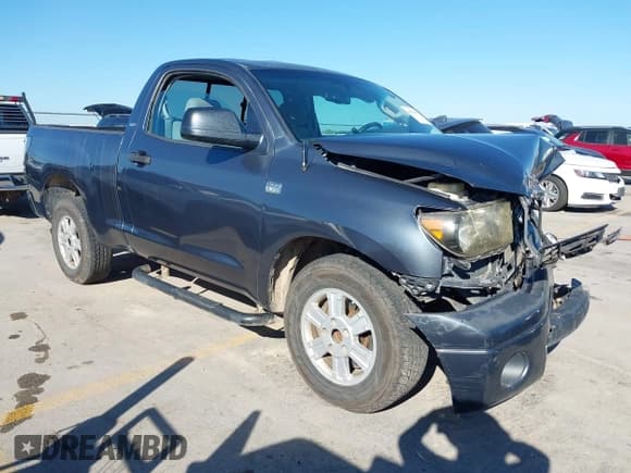 ✅ 2007 Toyota Tundra • VIN: 5TFJT52167X001556 • Lot: 43631831. Listed on IAAI with 176,034 mi. Free auction sales archive from the USA and detailed vehicle history report at DreamBid. Image 1.