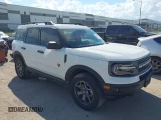 ✅ 2023 Ford Bronco Sport Badlands • VIN: 3FMCR9D99PRE31197 • Лот: 43339000. Опубликован ранее на IAAI с пробегом 30 115 миль. Бесплатный доступ к архиву аукционных продаж из США и подробный отчёт об истории автомобиля на DreamBid. Изображение 1.