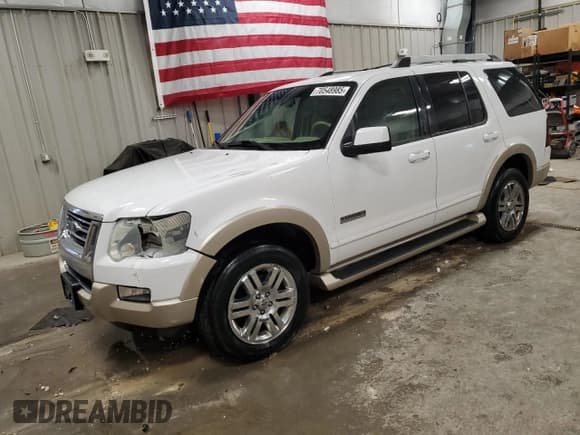 ✅ 2006 Ford Explorer Eddie Bauer • VIN: 1FMEU748X6ZA02003 • Lot: 70548985. Listed on Copart with 161,066 mi. Free auction sales archive from the USA and detailed vehicle history report at DreamBid. Image 1.