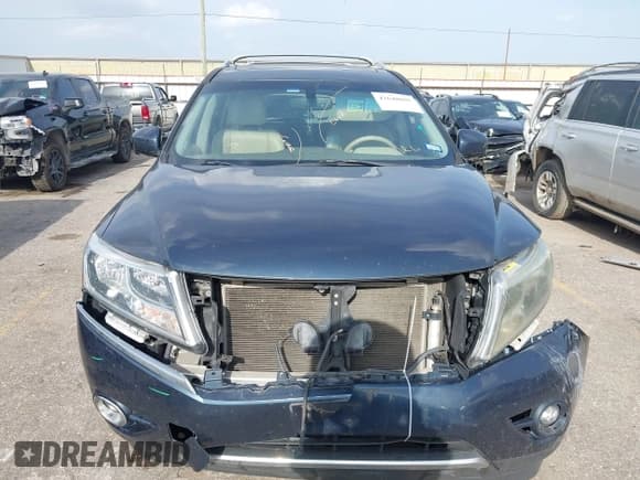 ✅ 2015 Nissan Pathfinder SV • VIN: 5N1AR2MN8FC671902 • Lot: 42648605. Listed on IAAI with 106,060 mi. Free auction sales archive from the USA and detailed vehicle history report at DreamBid. Image 13.