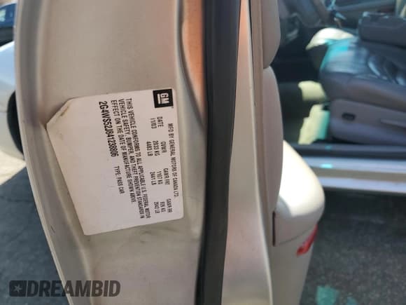 ✅ 2004 Buick Century Custom • VIN: 2G4WS52J841238806 • Lot: 82103765. Listed on Copart with 73,732 mi. Free auction sales archive from the USA and detailed vehicle history report at DreamBid. Image 12.