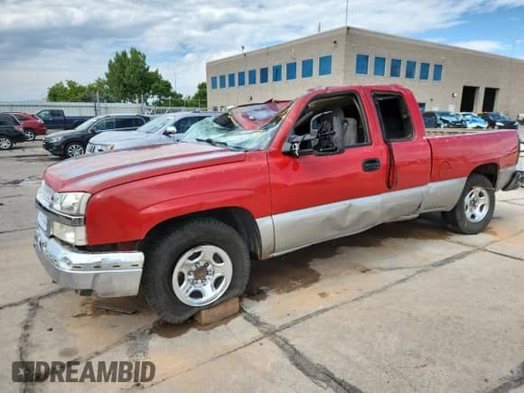 2003 Chevrolet Silverado 1500 LS с VIN 2GCEC19V931180282, выставлен на аукционе Copart как лот 70726365 с пробегом Не указан миль и Списание • Salvage title. История ставок и продаж доступна на DreamBid. Изображение 1.