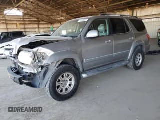 ✅ 2005 Toyota Sequoia Limited • VIN: 5TDZT38A95S252301 • Lot: 82260815. Wystawiony na Copart z przebiegiem 253 153 mil. Bezpłatny archiwum sprzedaży aukcyjnych z USA i szczegółowy raport historii pojazdu na DreamBid. Zdjęcie 1.