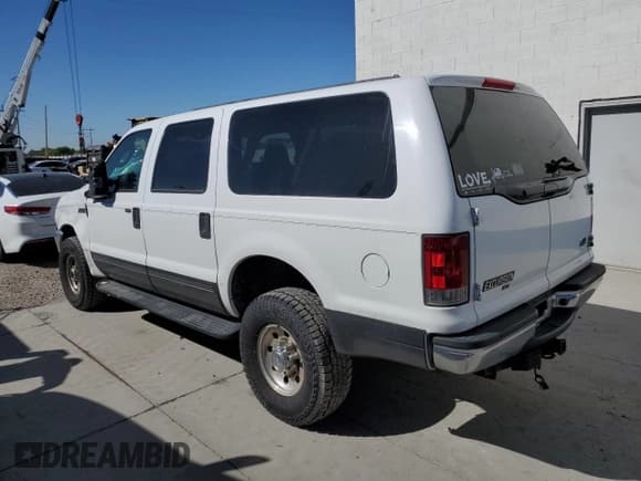 ✅ 2003 Ford Excursion Special Serv • VIN: 1FMNU41S33EB44212 • Lot: 65906195. Listed on Copart with 129,670 mi. Free auction sales archive from the USA and detailed vehicle history report at DreamBid. Image 2.