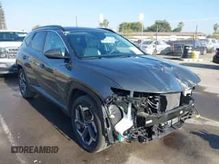 2024 Hyundai Tucson SEL Convenience z VIN KM8JCCD14RU214202, wystawiony jako IAAI lot #43540648 z przebiegiem 12 817 mil mil oraz . Historia ofert i sprzedaży dostępna na DreamBid. Obrazek 1.