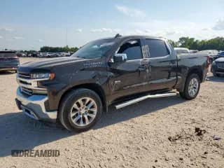 2019 Chevrolet Silverado 1500 LTZ z VIN 1GCPWEED8KZ143802, wystawiony jako Copart lot #67267615 z przebiegiem 132 606 mil mil oraz Czysty tytuł • Clean title. Historia ofert i sprzedaży dostępna na DreamBid. Obrazek 1.