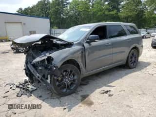 2022 Dodge Durango R/T with VIN 1C4SDHCT3NC229716, listed as a Copart auction lot 58078035 with Not provided miles and Salvage title. Bid and sale history available at DreamBid. Image 1.