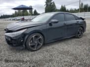 ✅ 2021 Hyundai Elantra N Line • VIN: KMHLR4AF7MU174297 • Лот: 80578905. Опубликован ранее на Copart с пробегом 23 506 миль. Бесплатный доступ к архиву аукционных продаж из США и подробный отчёт об истории автомобиля на DreamBid. Изображение 1.