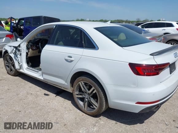 ✅ 2018 Audi A4 Premium Plus • VIN: WAULMAF45JA188122 • Lot: 42007193. Listed on IAAI with 56,973 mi. Free auction sales archive from the USA and detailed vehicle history report at DreamBid. Image 3.