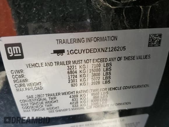 ✅ 2022 Chevrolet Silverado 1500 LT • VIN: 1GCUYDEDXNZ126205 • Lot: 82251475. Listed on Copart with 72,136 mi. Free auction sales archive from the USA and detailed vehicle history report at DreamBid. Image 12.