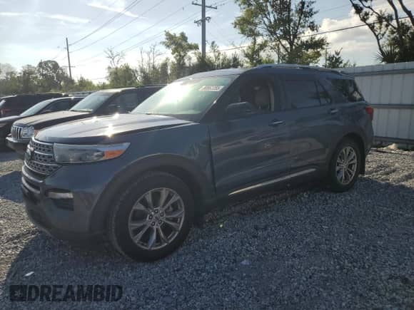 2021 Ford Explorer Limited z VIN 1FMSK7FHXMGA32603, wystawiony jako Copart lot #80862355 z przebiegiem 166 681 mil mil oraz Szkoda całkowita • Salvage title. Historia ofert i sprzedaży dostępna na DreamBid. Obrazek 1.
