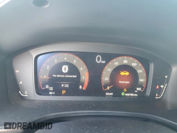 ✅ 2025 Acura Integra w/A-Spec Package • VIN: 19UDE4H35SA003449 • Lot: 57907185. Listed on Copart with 8,788 mi. Free auction sales archive from the USA and detailed vehicle history report at DreamBid. Image 9.