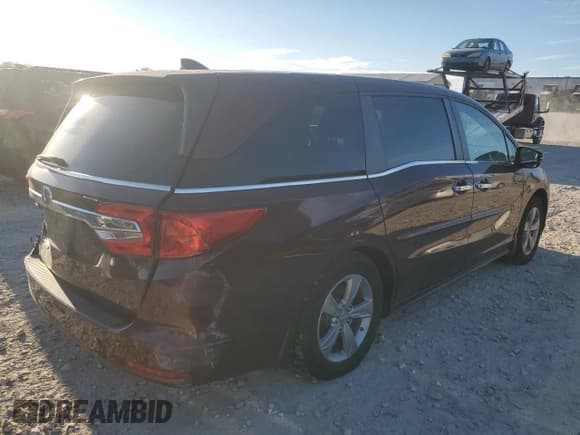 ✅ 2020 Honda Odyssey EX-L • VIN: 5FNRL6H7XLB027523 • Lot: 92115535. Wystawiony na Copart z przebiegiem 54 045 mil. Bezpłatny archiwum sprzedaży aukcyjnych z USA i szczegółowy raport historii pojazdu na DreamBid. Zdjęcie 3.