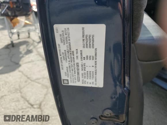 ✅ 2001 Chevrolet S-10 LS • VIN: 1GCCS19W618213879 • Лот: 50828445. Опубликован ранее на Copart с пробегом 147 930 миль. Бесплатный доступ к архиву аукционных продаж из США и подробный отчёт об истории автомобиля на DreamBid. Изображение 12.