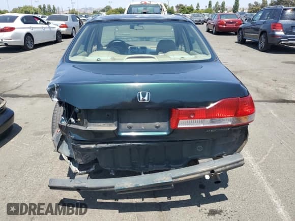 ✅ 2001 Honda Accord EX • VIN: JHMCG660X1C012318 • Lot: 59383565. Listed on Copart with 289,916 mi. Free auction sales archive from the USA and detailed vehicle history report at DreamBid. Image 6.