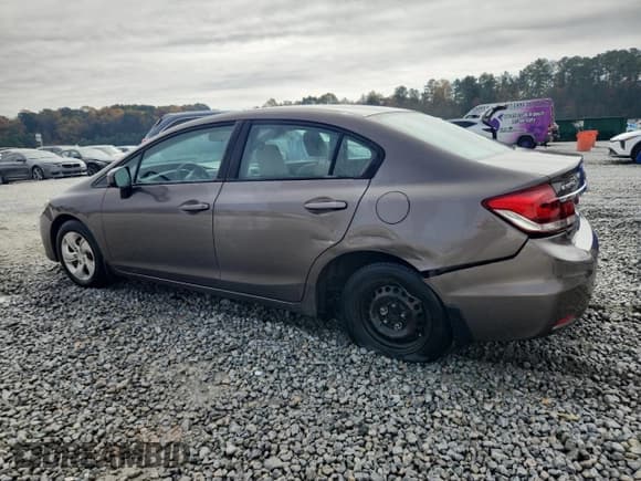 ✅ 2014 Honda Civic LX • VIN: 2HGFB2F54EH526316 • Lot: 91867845. Wystawiony na Copart z przebiegiem 137 866 mil. Bezpłatny archiwum sprzedaży aukcyjnych z USA i szczegółowy raport historii pojazdu na DreamBid. Zdjęcie 2.