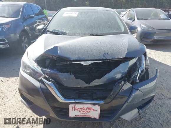 ✅ 2021 Nissan Versa SV • VIN: 3N1CN8EV0ML881845 • Lot: 43454278. Listed on IAAI with 54,040 mi. Free auction sales archive from the USA and detailed vehicle history report at DreamBid. Image 12.