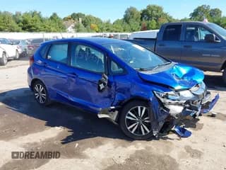 ✅ 2019 Honda Fit EX • VIN: 3HGGK5H81KM707559 • Лот: 43176439. Опубликован ранее на IAAI с пробегом 93 046 миль. Бесплатный доступ к архиву аукционных продаж из США и подробный отчёт об истории автомобиля на DreamBid. Изображение 1.