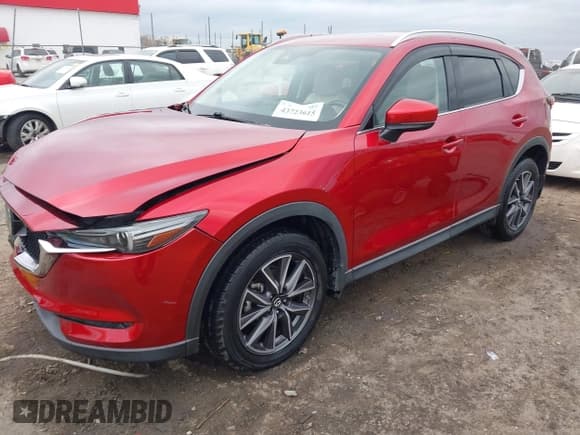 ✅ 2018 Mazda CX-5 Grand Touring • VIN: JM3KFADM4J0432206 • Lot: 43723615. Listed on IAAI with 81,130 mi. Free auction sales archive from the USA and detailed vehicle history report at DreamBid. Image 17.
