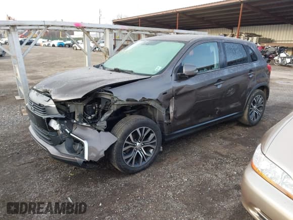 ✅ 2017 Mitsubishi Outlander ES • VIN: JA4AP3AU3HZ010350 • Lot: 43796313. Listed on IAAI with 123,875 mi. Free auction sales archive from the USA and detailed vehicle history report at DreamBid. Image 2.