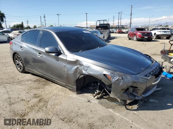 ✅ 2017 Infiniti Q50 Signature Edition • VIN: JN1EV7AP8HM741791 • Lot: 70420625. Listed on Copart with 89,866 mi. Free auction sales archive from the USA and detailed vehicle history report at DreamBid. Image 4.