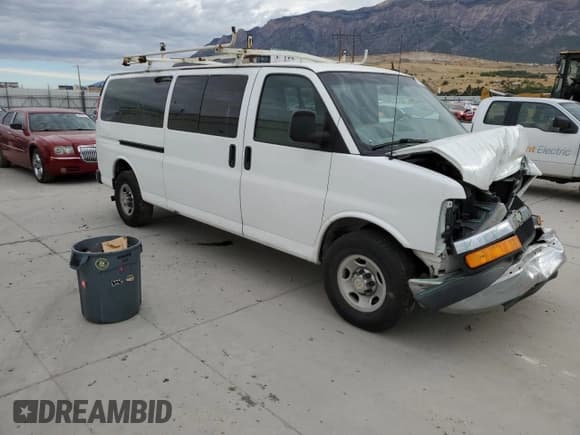 ✅ 2012 Chevrolet Express Passenger 1LT • VIN: 1GAZG1FA7C1169951 • Lot: 66708485. Listed on Copart with Not provided. Free auction sales archive from the USA and detailed vehicle history report at DreamBid. Image 4.