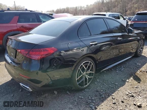 ✅ 2024 Mercedes-Benz C 300 • VIN: W1KAF4GBXRR231973 • Lot: 53315435. Wystawiony na Copart z przebiegiem 3 291 mil. Bezpłatny archiwum sprzedaży aukcyjnych z USA i szczegółowy raport historii pojazdu na DreamBid. Zdjęcie 3.