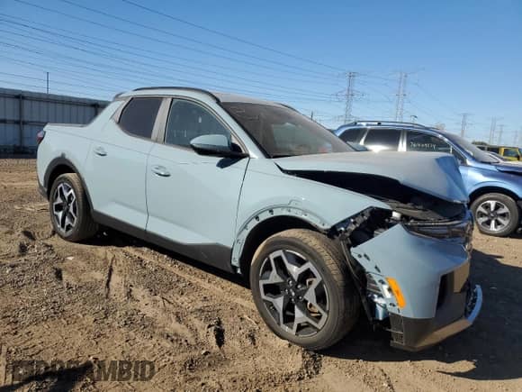 2023 Hyundai Santa Cruz Limited with VIN 5NTJEDAF4PH048079, listed as a Copart auction lot 76392004 with Not provided miles and Salvage title. Bid and sale history available at DreamBid. Image 4.