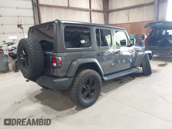 ✅ 2021 Jeep Wrangler Unlimited Sport S • VIN: 1C4HJXDG1MW546048 • Lot: 42835490. Wystawiony na IAAI z przebiegiem 54 594 mil. Bezpłatny archiwum sprzedaży aukcyjnych z USA i szczegółowy raport historii pojazdu na DreamBid. Zdjęcie 4.