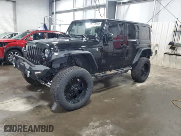 ✅ 2008 Jeep Wrangler Unlimited Sahara • VIN: 1J4GA59108L621845 • Lot: 54491035. Listed on Copart with 152,815 mi. Free auction sales archive from the USA and detailed vehicle history report at DreamBid. Image 1.
