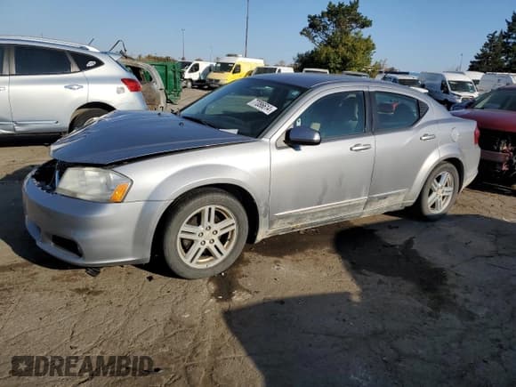 ✅ 2013 Dodge Avenger SXT • VIN: 1C3CDZCB3DN637089 • Лот: 77086614. Опубликован ранее на Copart с пробегом 206 468 миль. Бесплатный доступ к архиву аукционных продаж из США и подробный отчёт об истории автомобиля на DreamBid. Изображение 1.